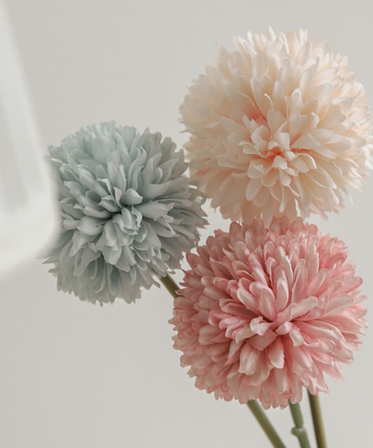 류블류샵(LYUBLYUSHOP) 퐁퐁 실크플라워 조화 5colors