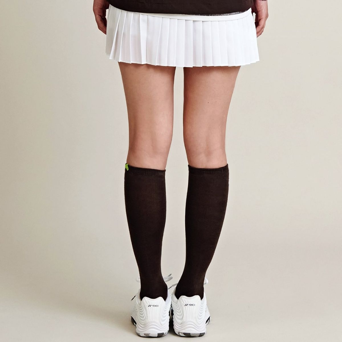 요넥스(YONEX) 245SN005F 다크 브라운 여성용 테니스 니 삭스