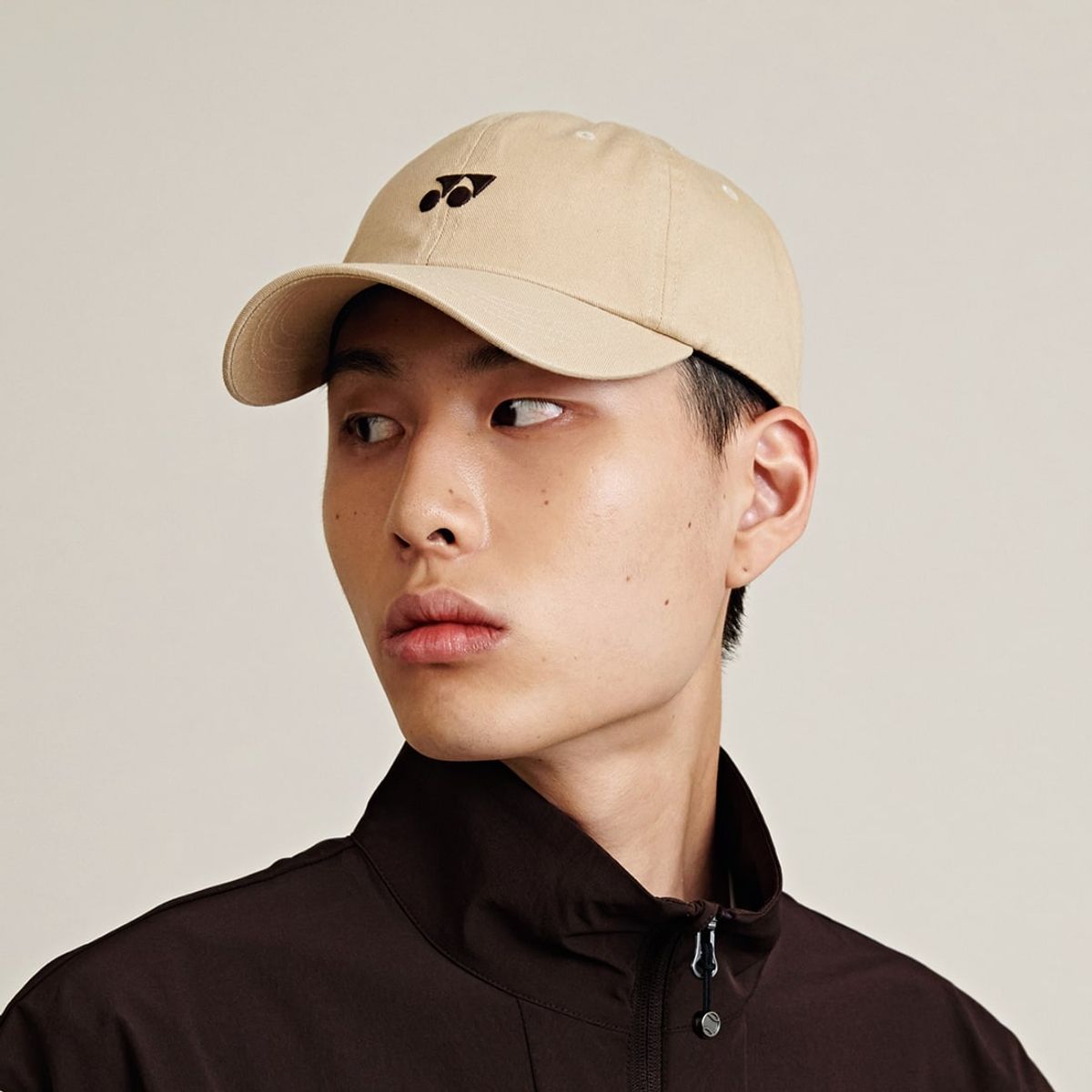 요넥스(YONEX) 245CC003U 베이지 캐주얼 무드 볼캡