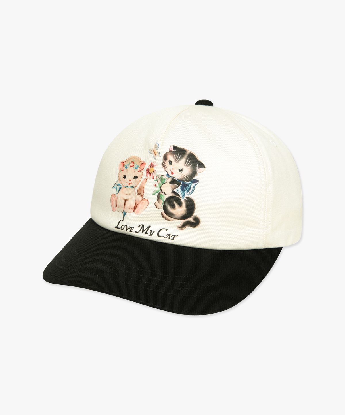 엘엠씨(LMC) LOVE MY CAT 5PANEL CAP ivory