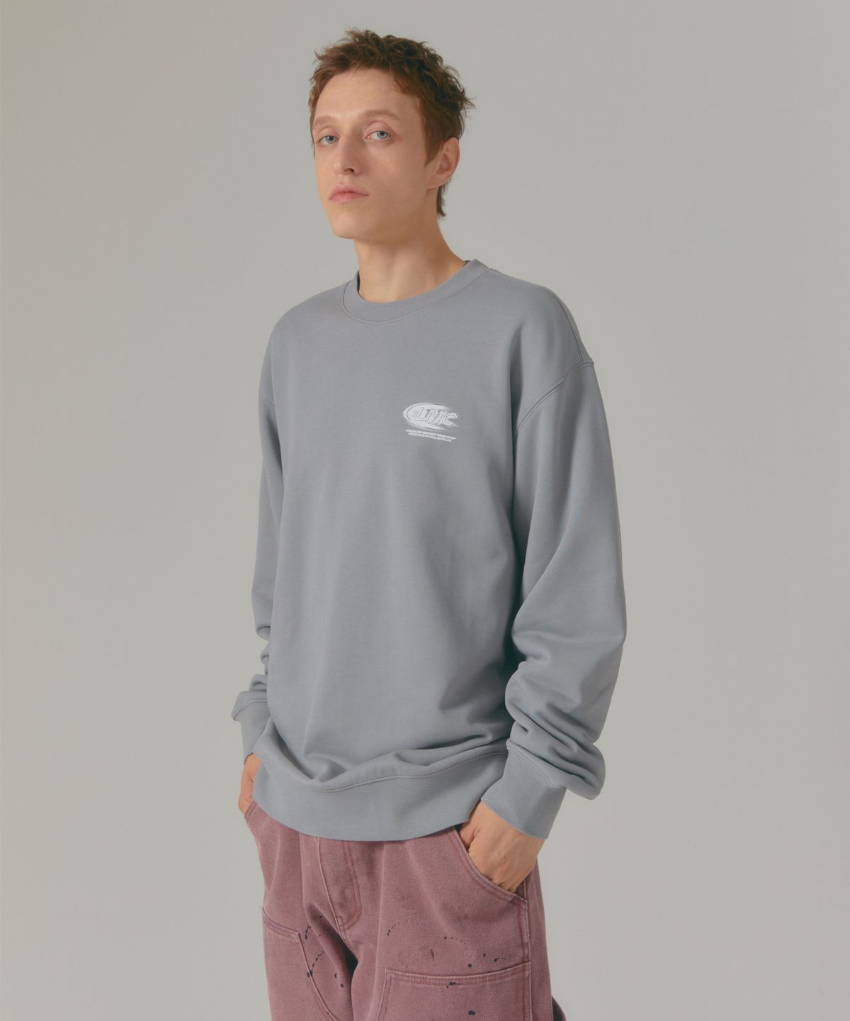 엘엠씨(LMC) CREW SWEATSHIRT light heather gray