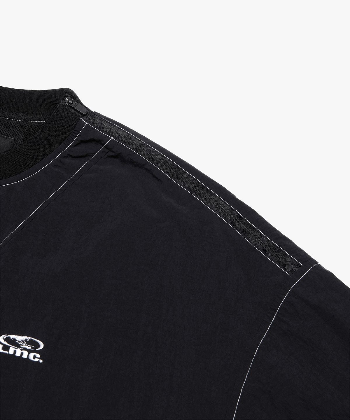 엘엠씨(LMC) NYLON CURVED DART CREWNECK black