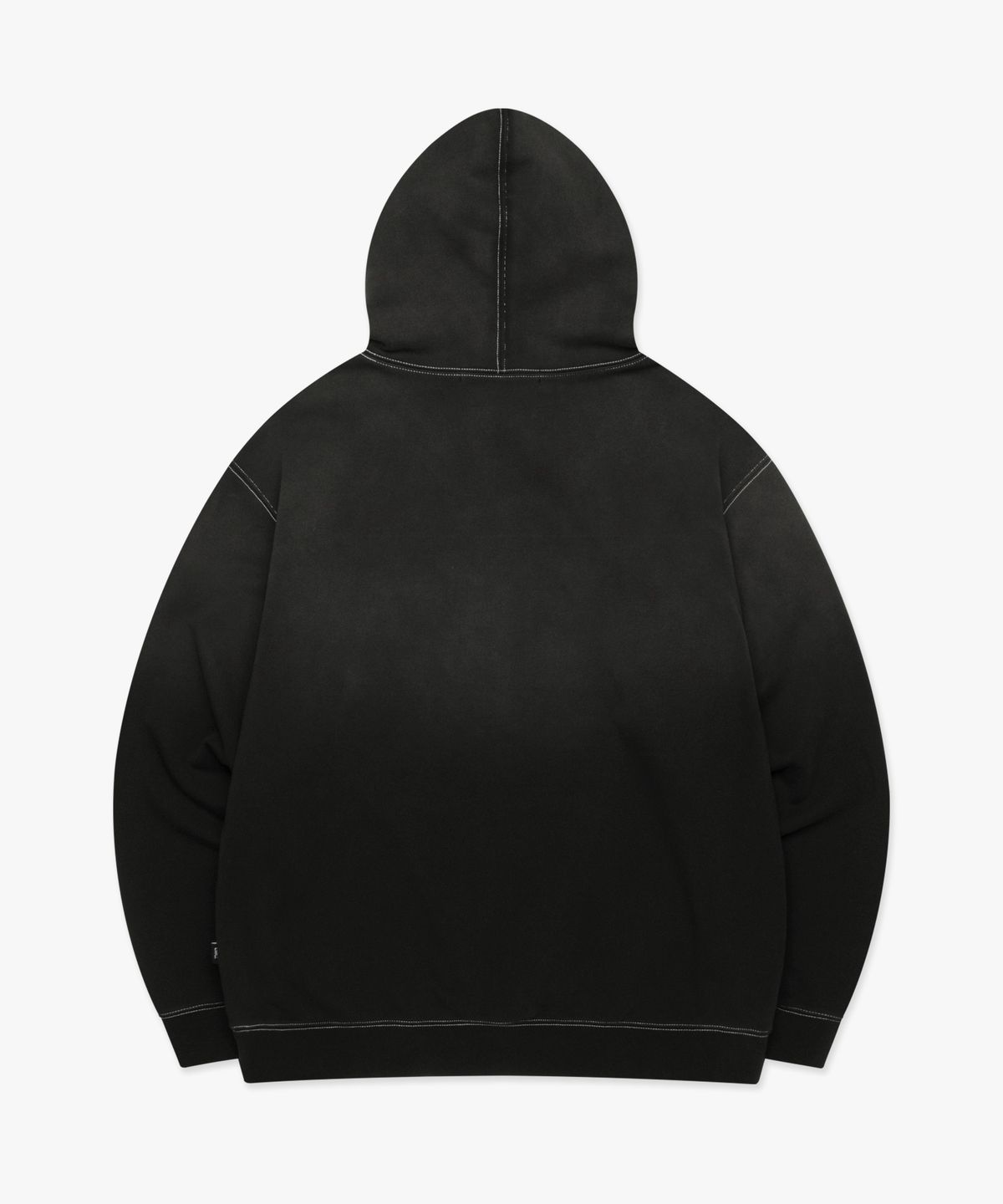 엘엠씨(LMC) GOTHIC APPLIQUE BRUSH HOODIE black
