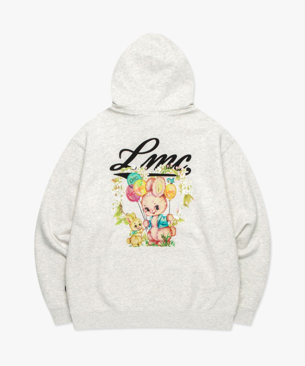 엘엠씨(LMC) FLOWER BUNNIES HOODIE oatmeal