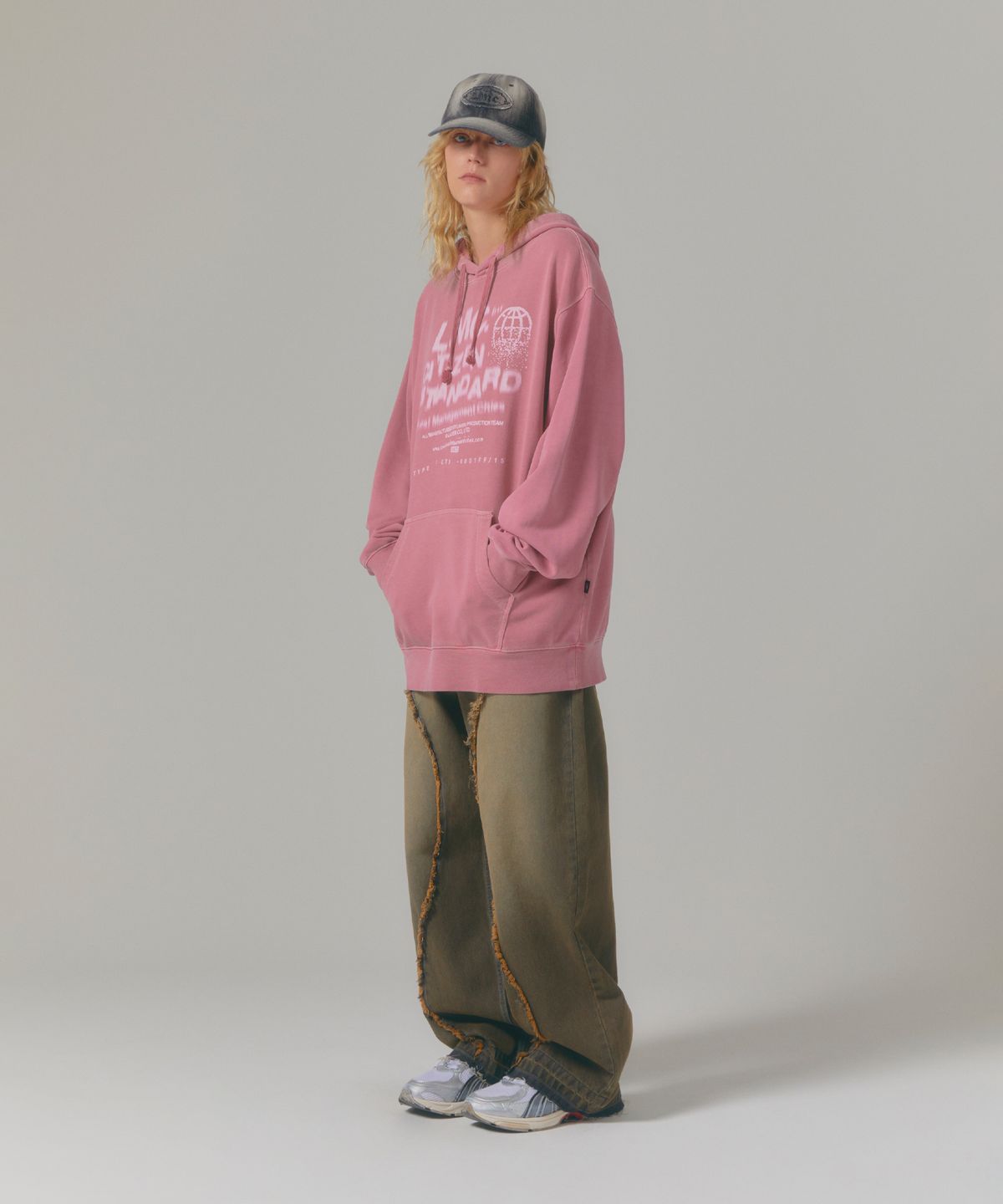 엘엠씨(LMC) OVERDYED CITIZEN STANDARD HOODIE pink