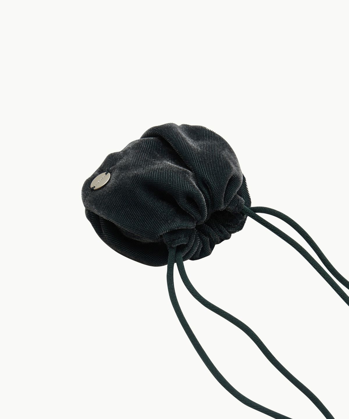 아모멘토(AMOMENTO) VELVET MICRO BAG_DARK GREEN