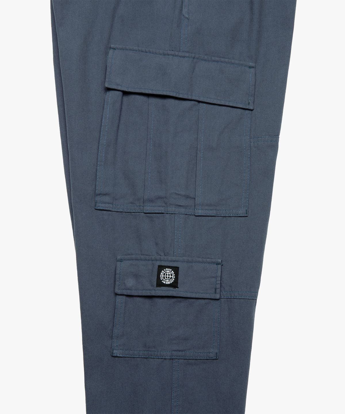 엘엠씨(LMC) DOUBLE POCKET EASY CARGO PANTS vintage blue