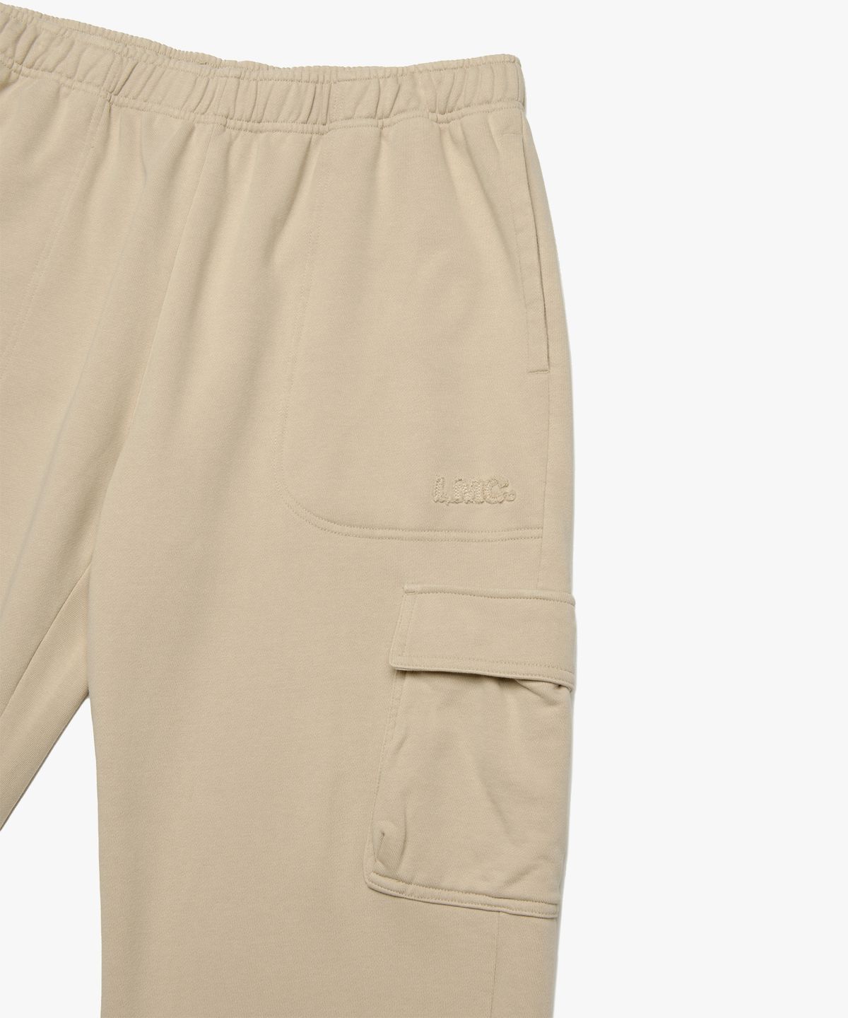 엘엠씨(LMC) WASHED OG APPLIQUE CARGO SWEAT PANTS beige