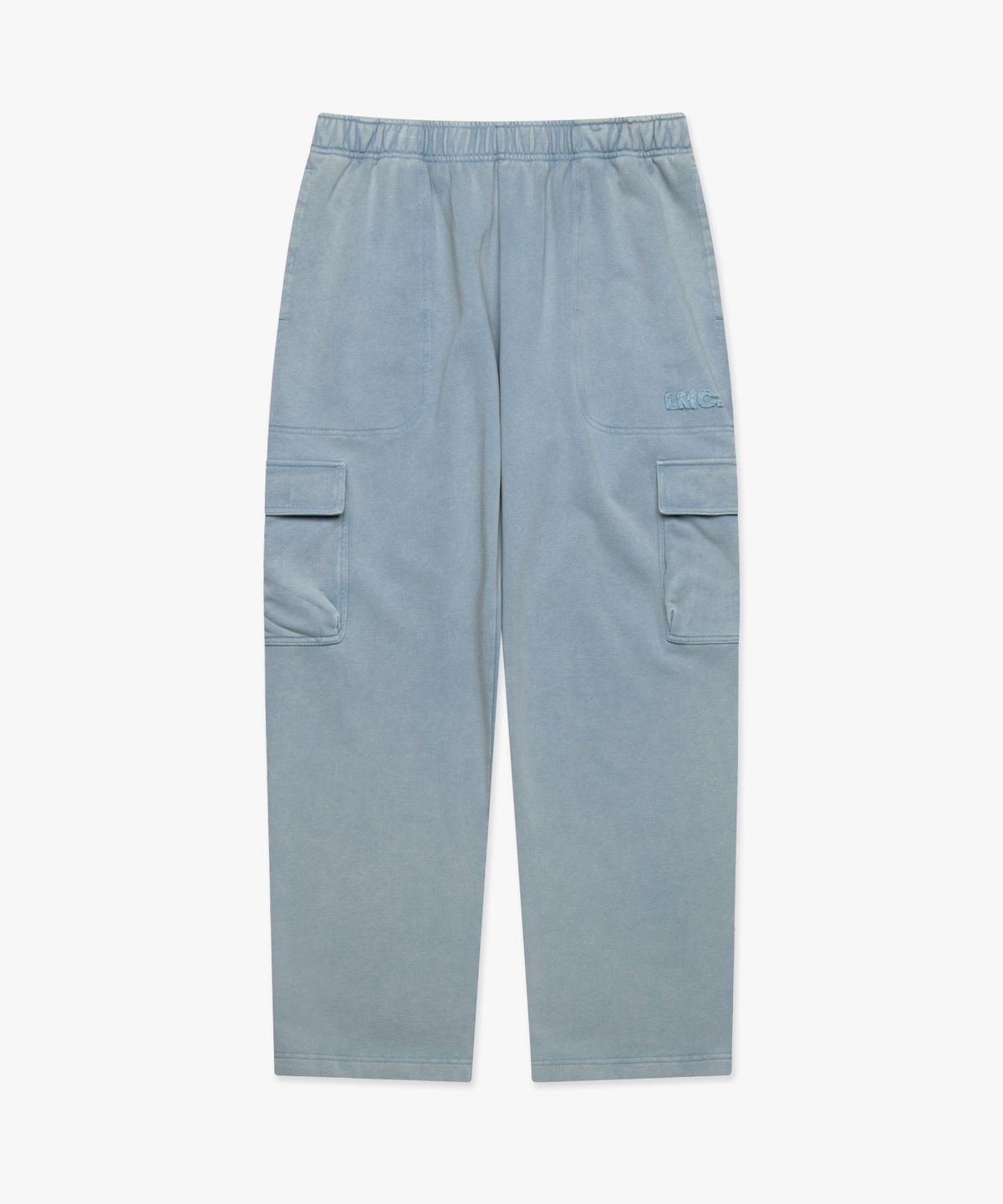 엘엠씨(LMC) WASHED OG APPLIQUE CARGO SWEAT PANTS blue