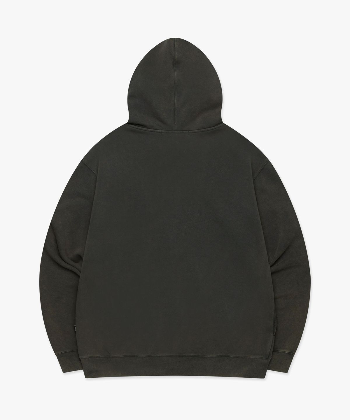 엘엠씨(LMC) WASHED OG APPLIQUE ZIP UP HOODIE charcoal