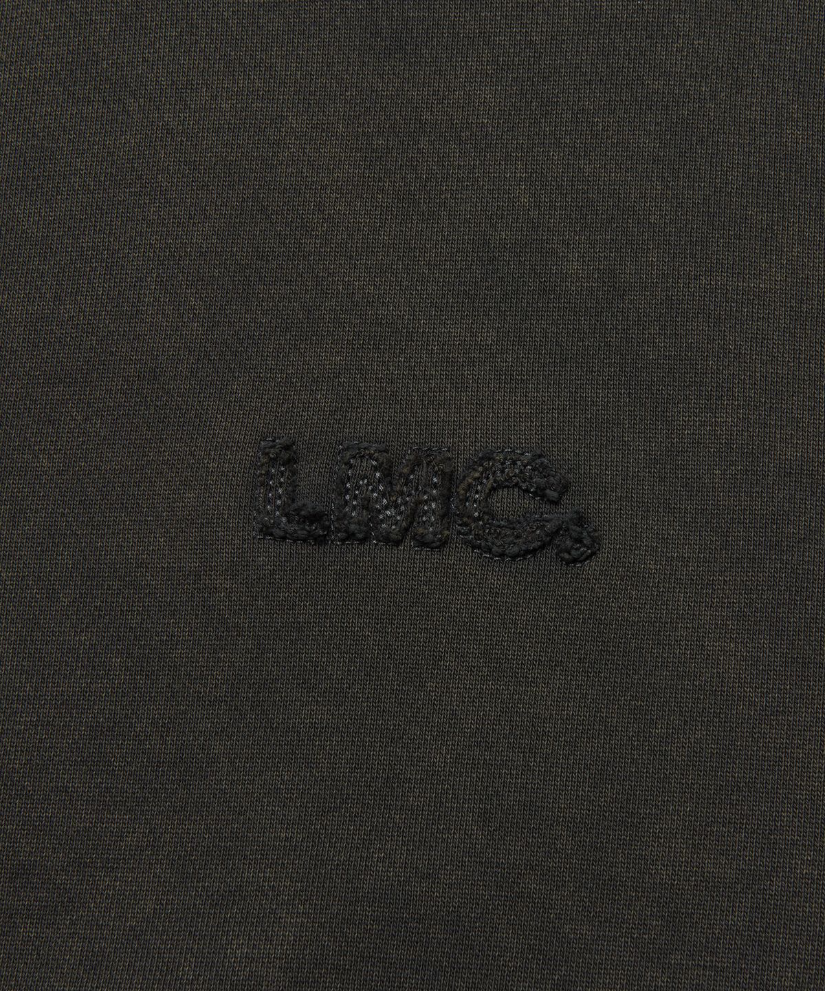 엘엠씨(LMC) WASHED OG APPLIQUE ZIP UP HOODIE charcoal