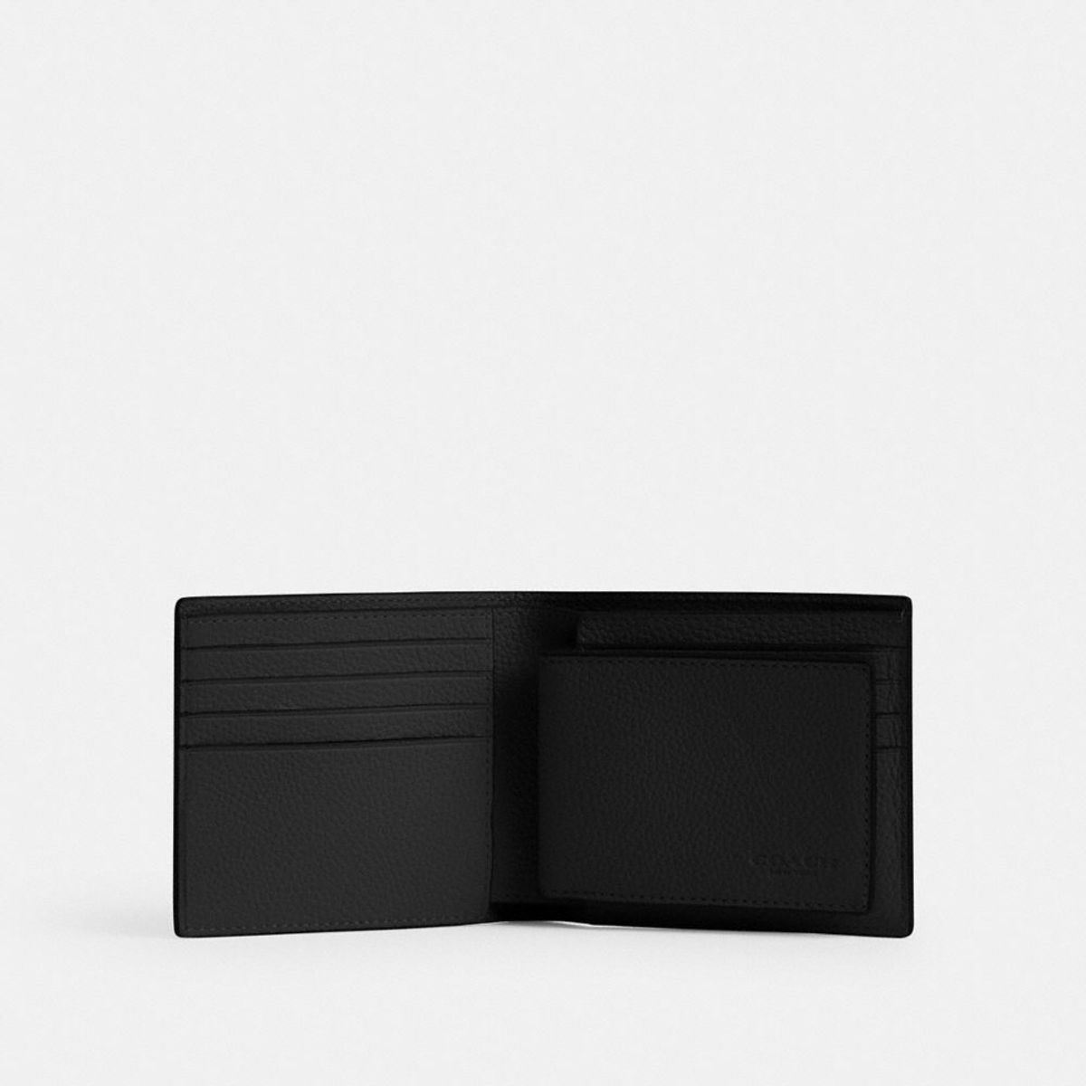 코치(COACH) 쓰리인원 월릿 CF878 BLK