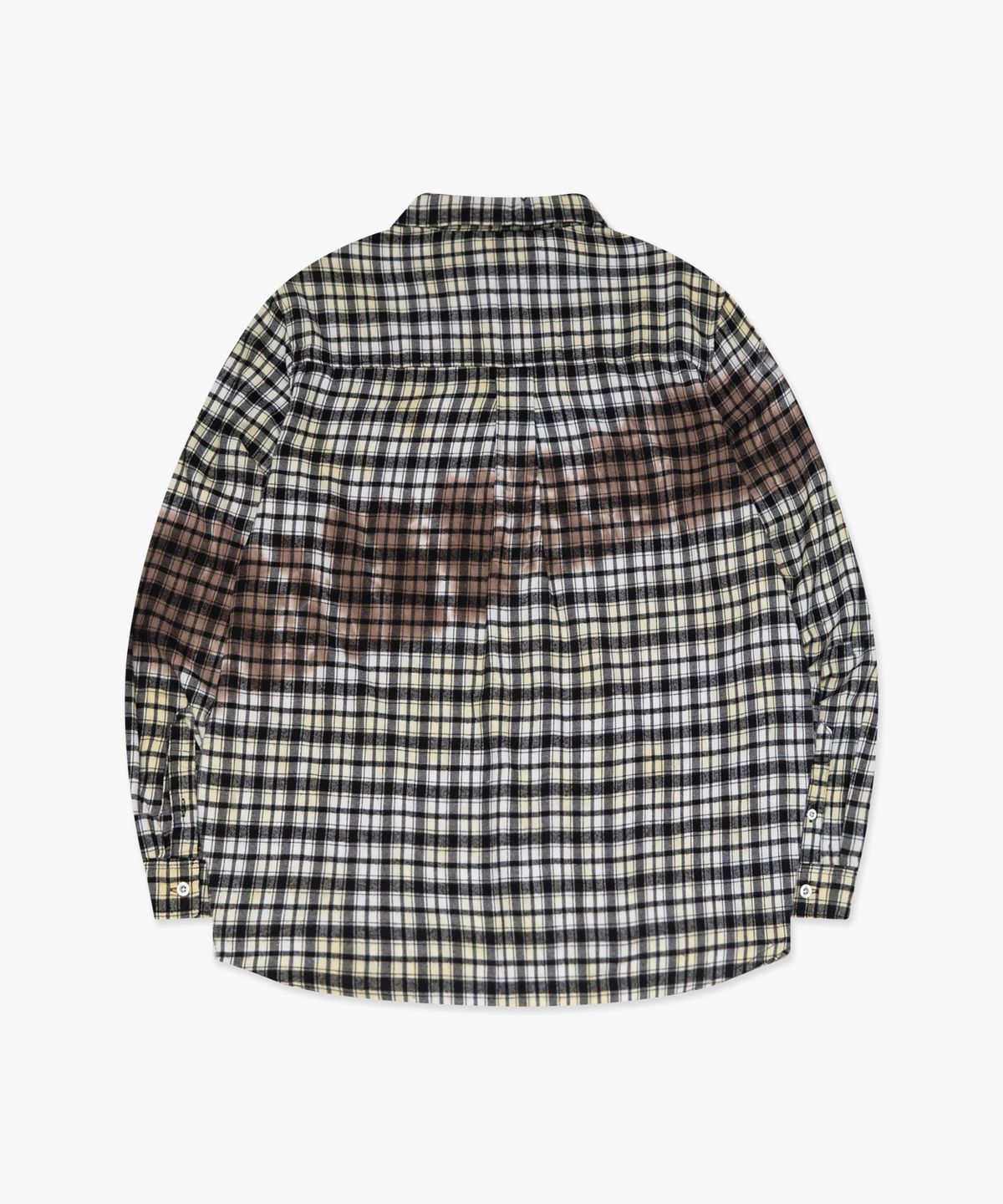 엘엠씨(LMC) TIE DYE PLAID SHIRT sand