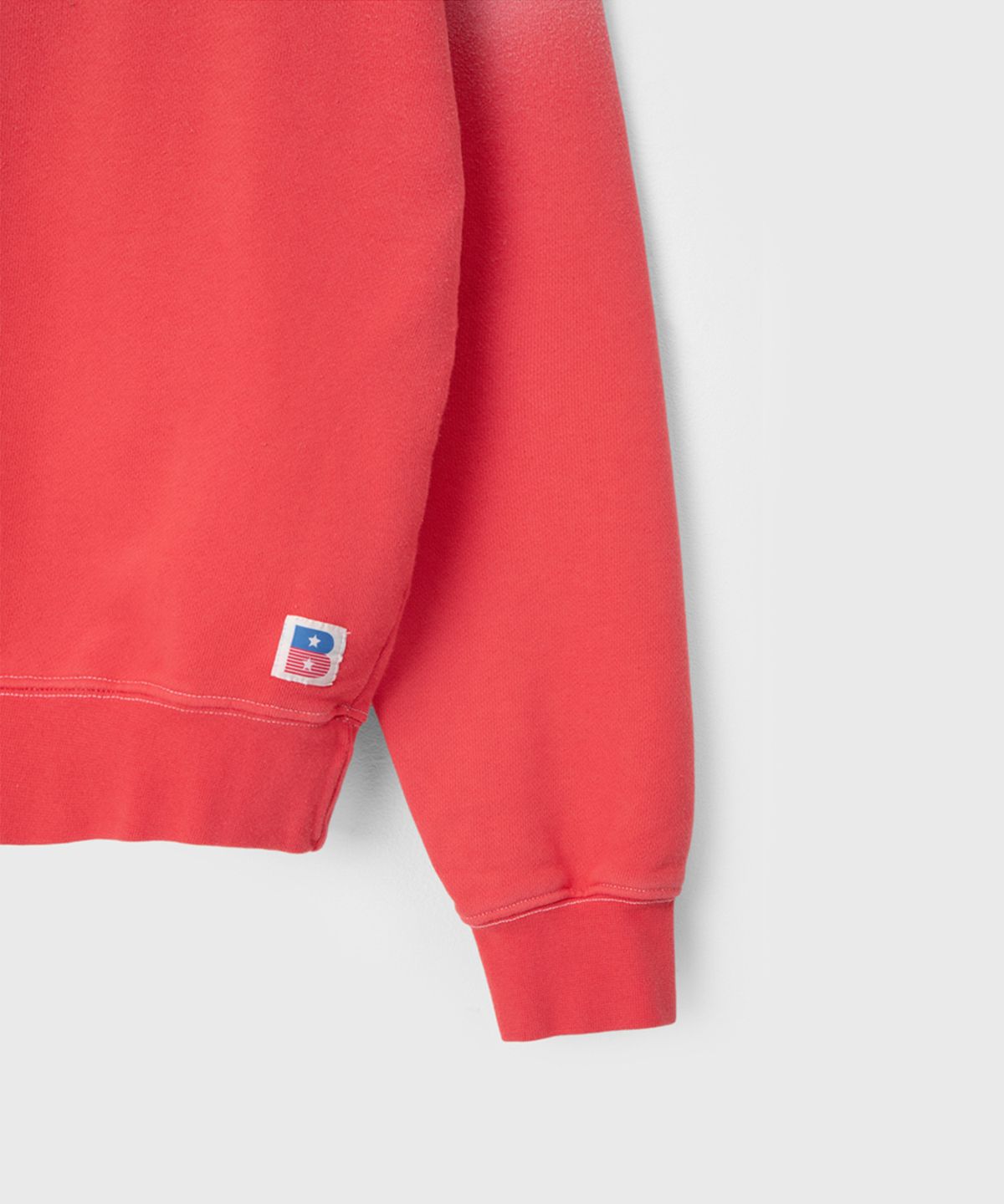 벌스데이수트(BIRTHDAYSUIT) BLEACHED SWEAT (RED)