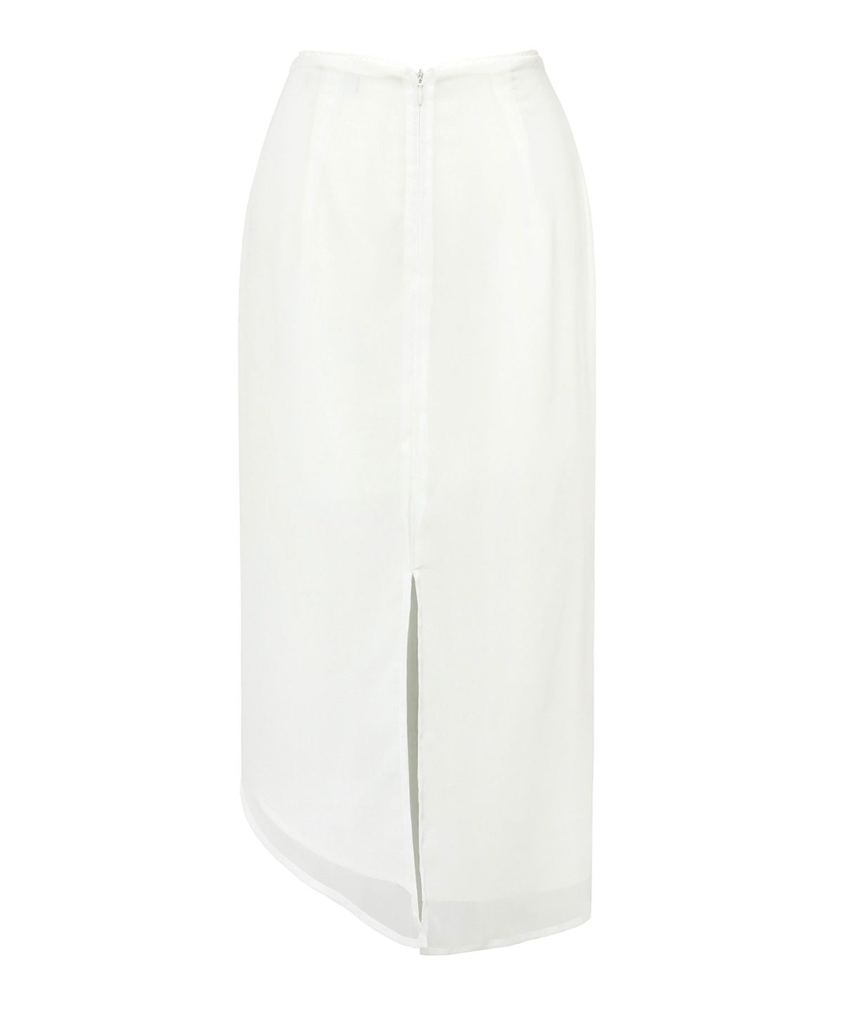 니체큐이엘(NICHEQYIEL) LISHA WRAP LONG SKIRT, white