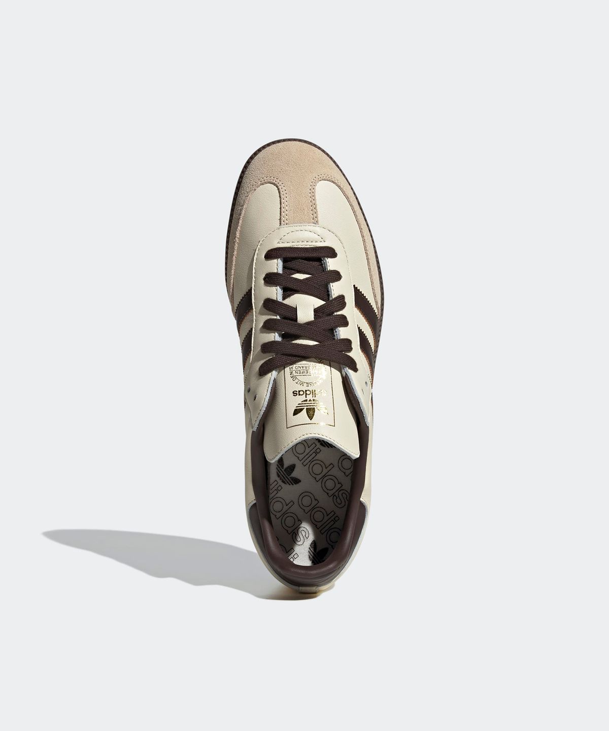 아디다스(ADIDAS) 삼바 OG - 베이지:다크브라운 / JR2660