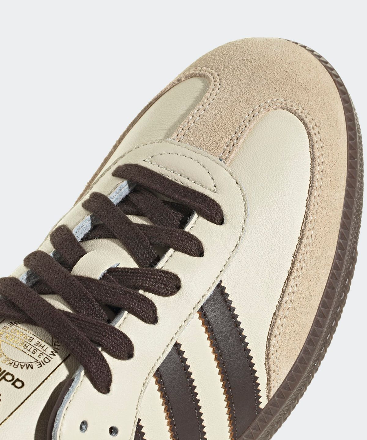아디다스(ADIDAS) 삼바 OG - 베이지:다크브라운 / JR2660