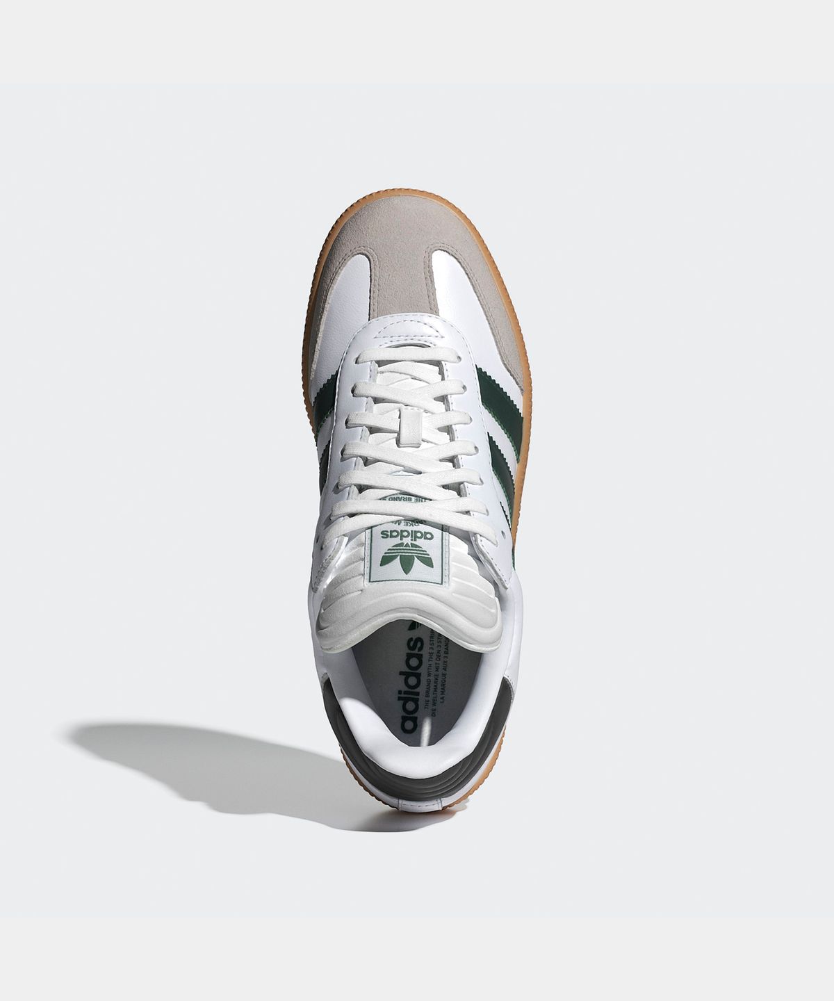 아디다스(ADIDAS) 삼바 XLG - 화이트:다크그린 / IE9181
