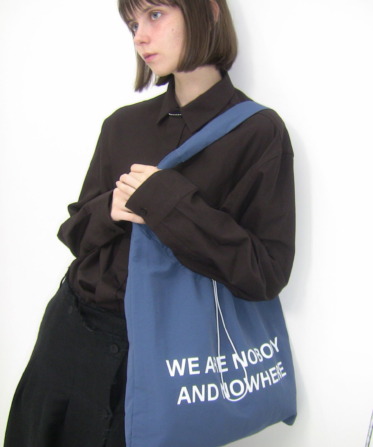 필인더블랭크(FILLINTHEBLANK) Stance Packable Multi Bag(blue)