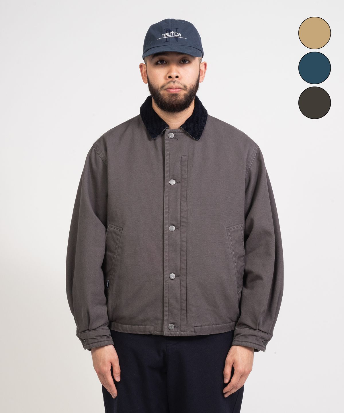 노티카(NAUTICA) 패디드 덱 블루종