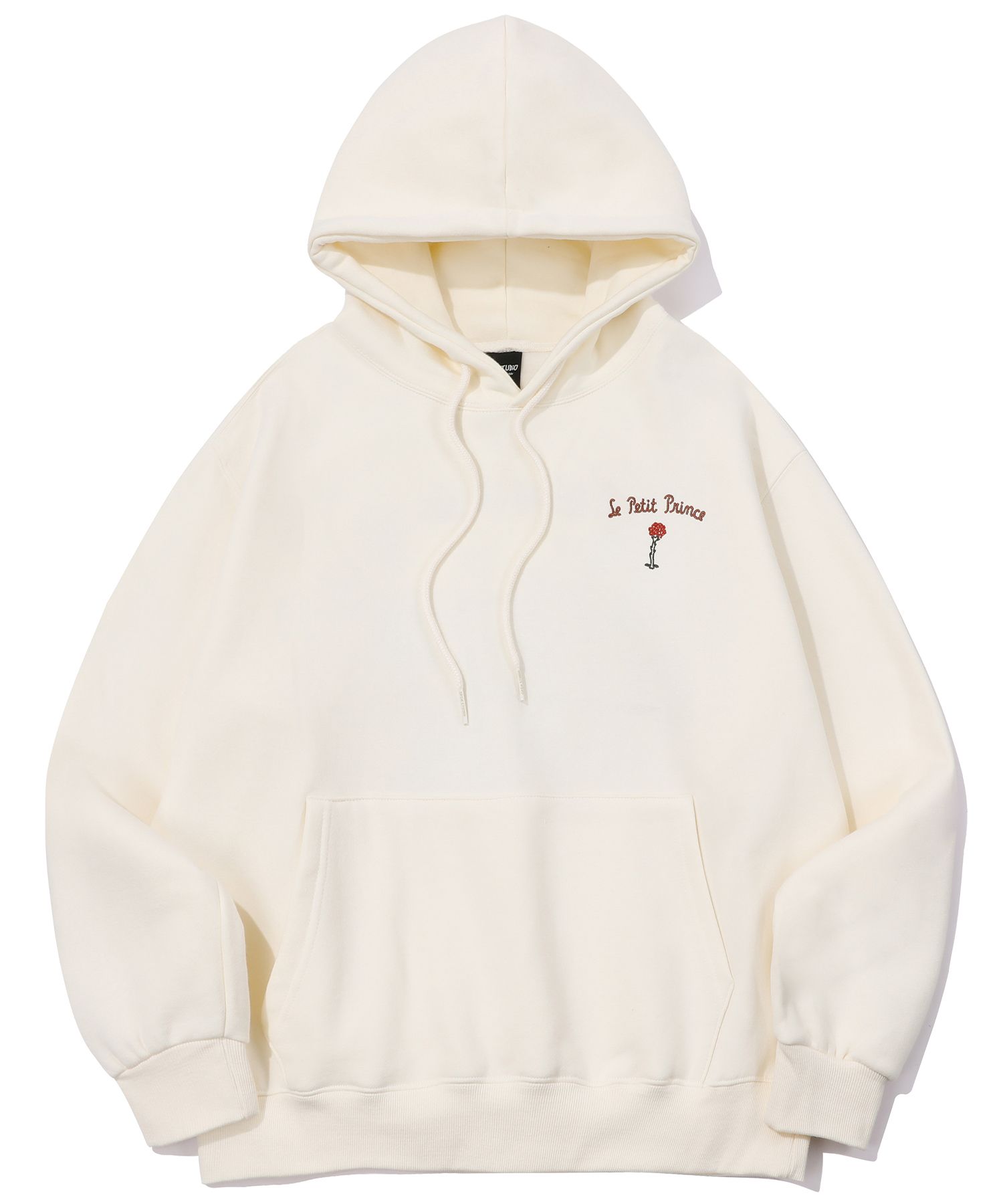 MUSINSA | CPGN STUDIO Le Petit Prince Embroidered Hoodie Cream