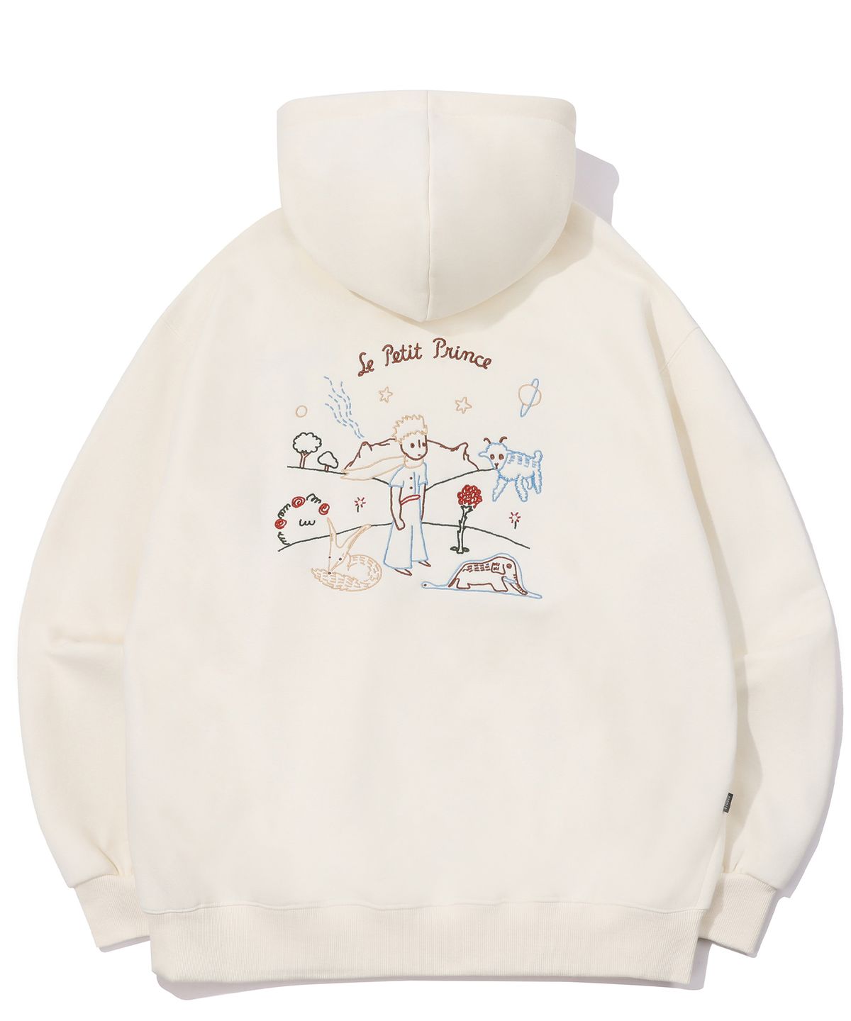 꼼파뇨(CPGN STUDIO) Le Petit Prince 자수 후드티 크림