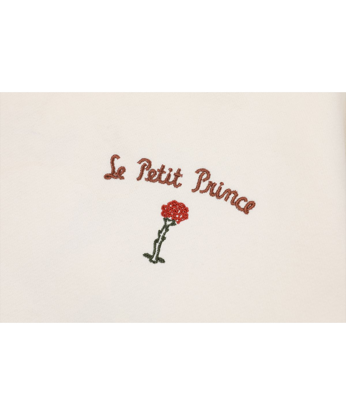 꼼파뇨(CPGN STUDIO) Le Petit Prince 자수 후드티 크림