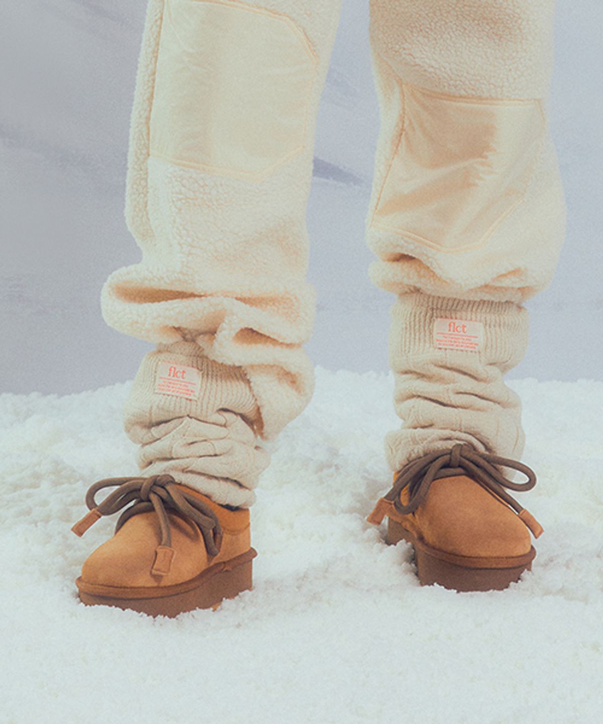 플러피시트러스(FLCT) Fuzzy ribbon platform mule (3color)