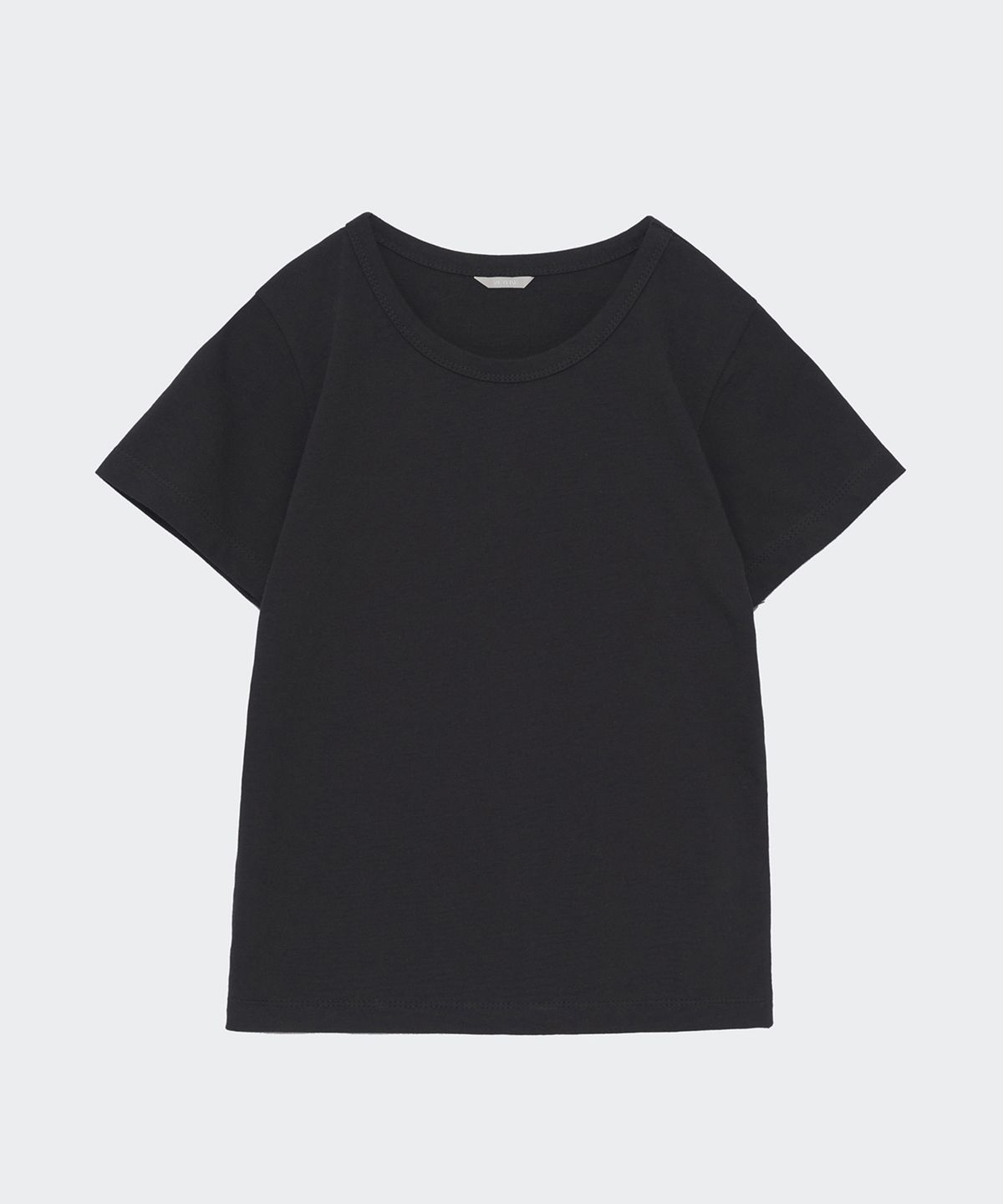 닐라이즈(NEALIZE) Basic Cotton T-shirt Black