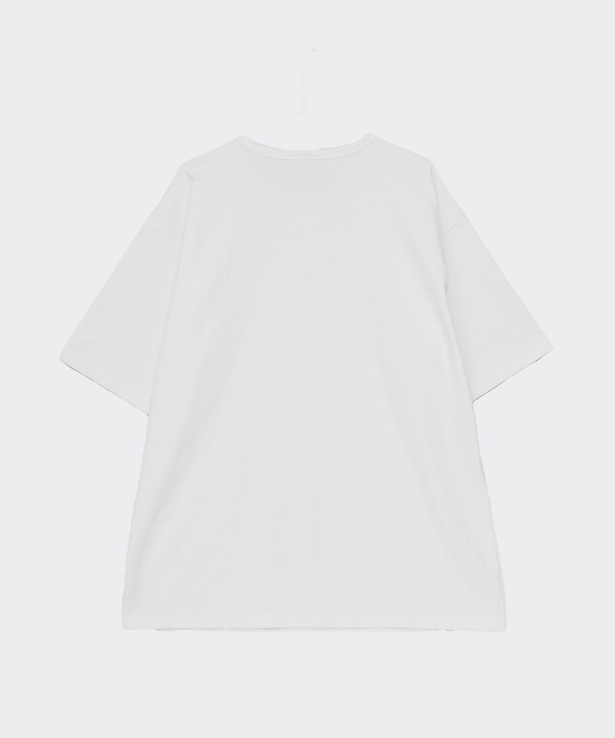 닐라이즈(NEALIZE) Oversized Basic Cotton T-shirt White