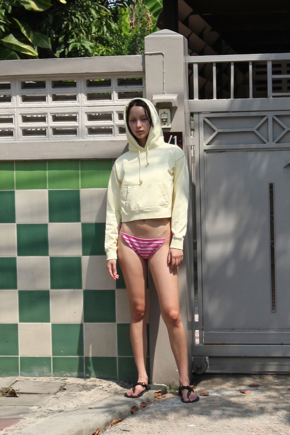 누아누(NUUANU) Tinta Hoodie_Yellow