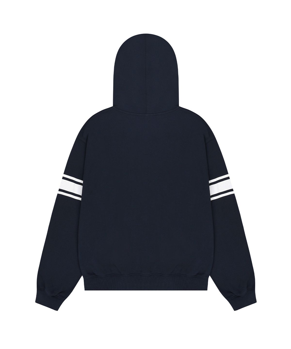 오픈야드(오와이)(OPENYARD(OY)) COLLEGE HEART HOODIE ZIP UP - NAVY