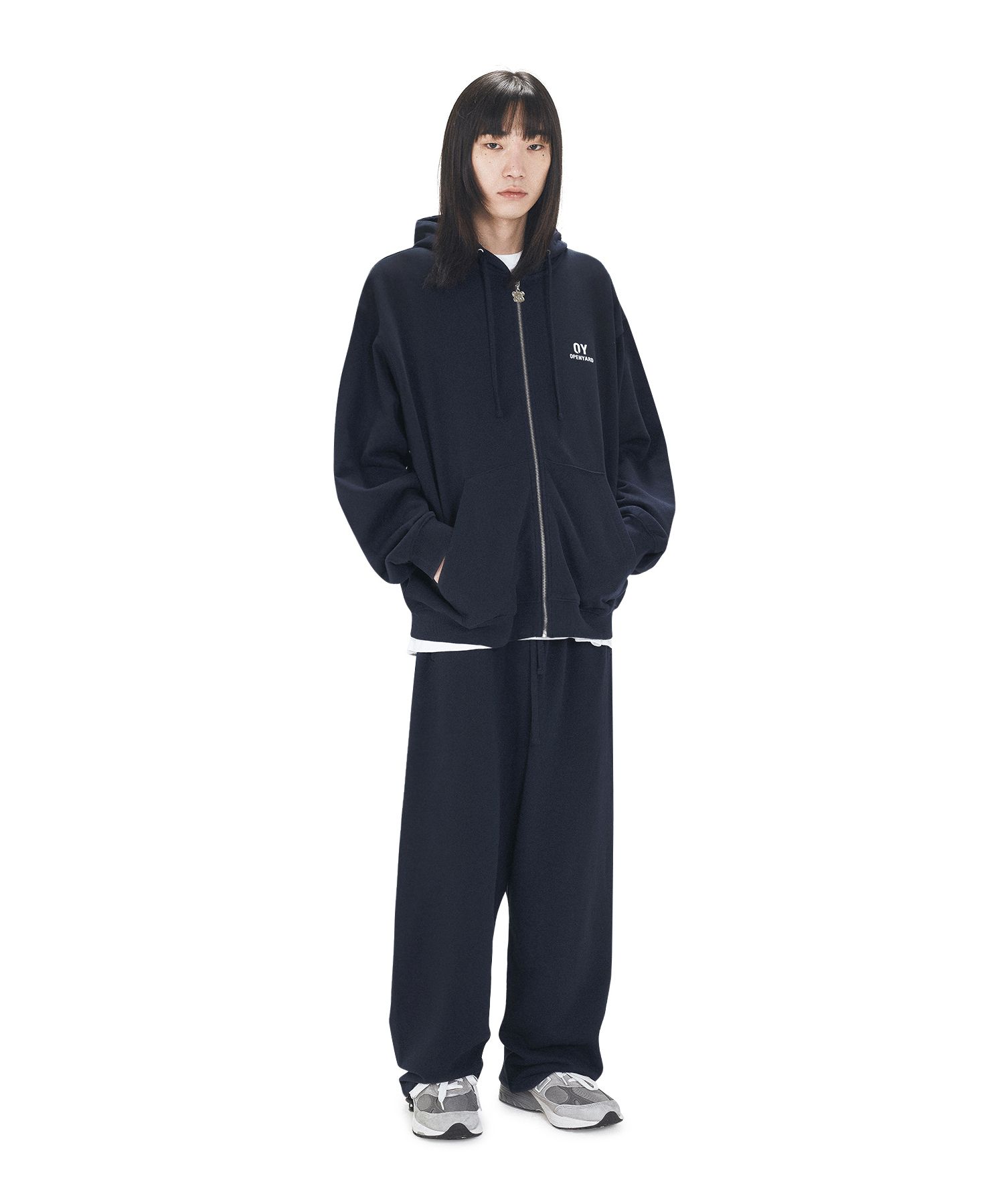 ★OY★ ODOLLY HOODIE ZIP UP - NAVY★正規品/韓国直送料込/人気 MUSINSA | OY ODOLLY HOODIE ZIP UP - NAVY