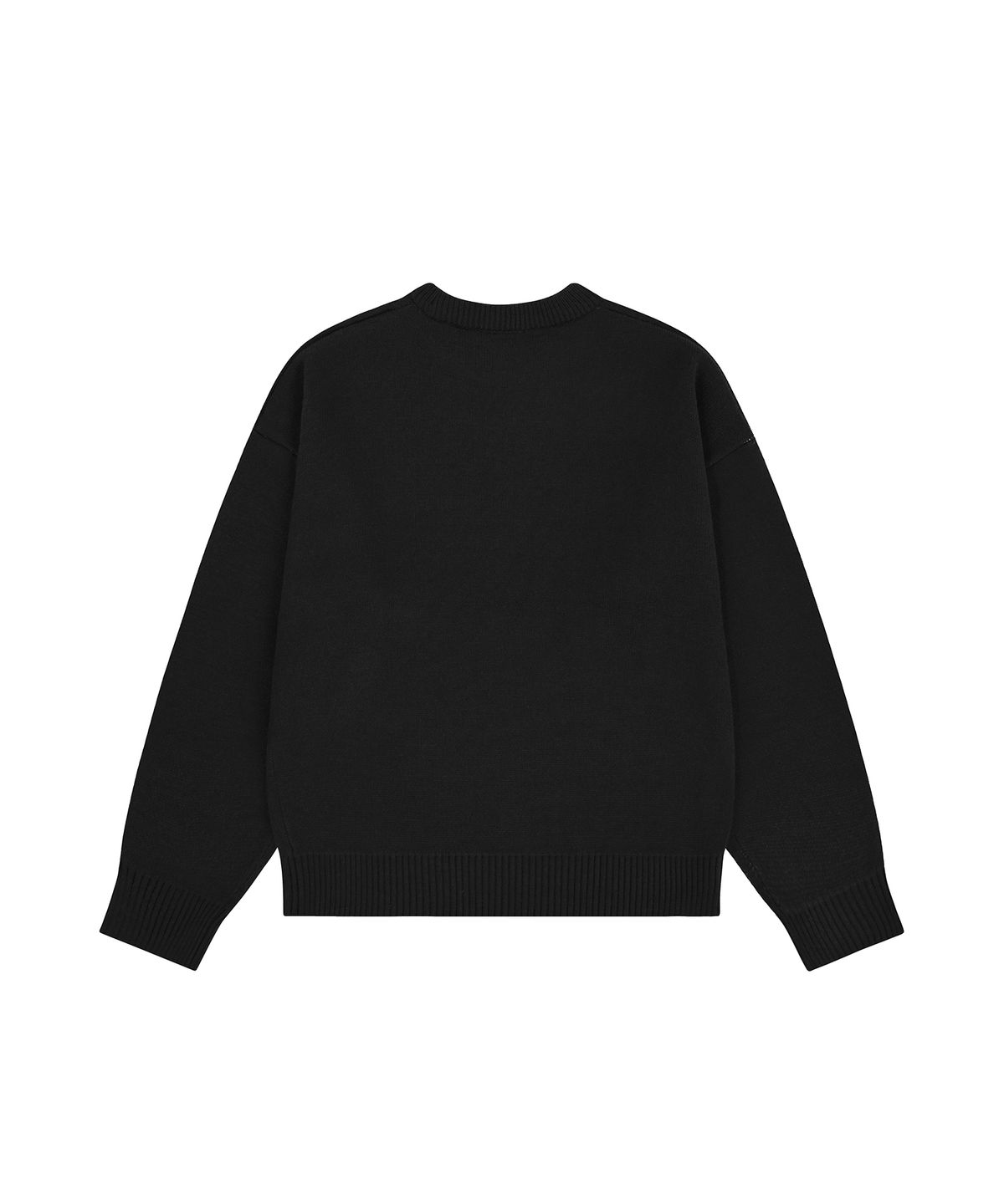 오픈야드(오와이)(OPENYARD(OY)) MODIFY ODOLLY KNIT - BLACK