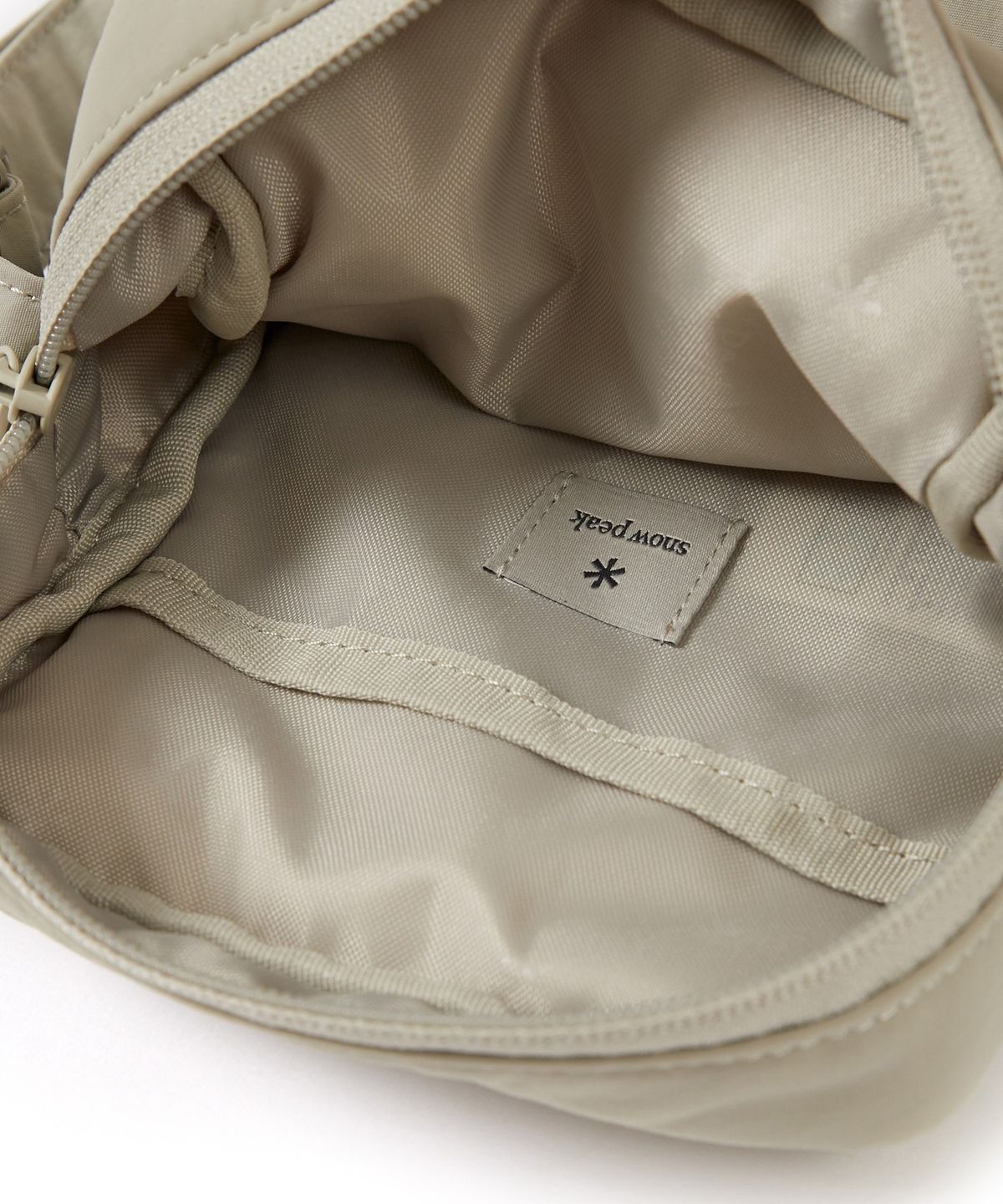 스노우피크 어패럴(SNOWPEAK APPAREL) 캠플 미니 크로스백 (S24FUCCB14) Light Beige