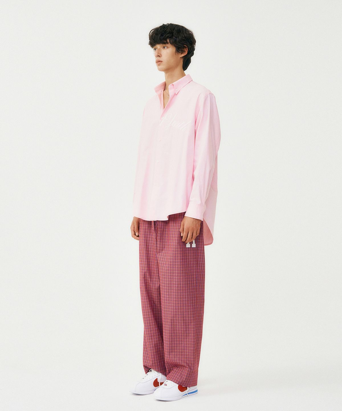 프롬아를(FROM ARLES) 옥스포드 베이직 셔츠 / PINK