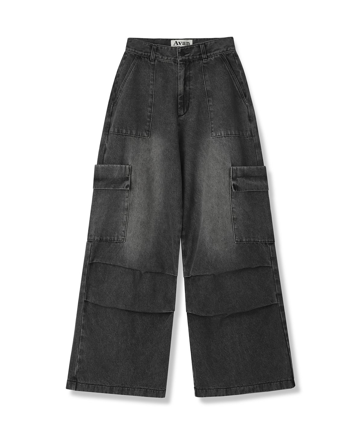 어반드레스(AVANDRESS) Accent Back String Pants BLUE