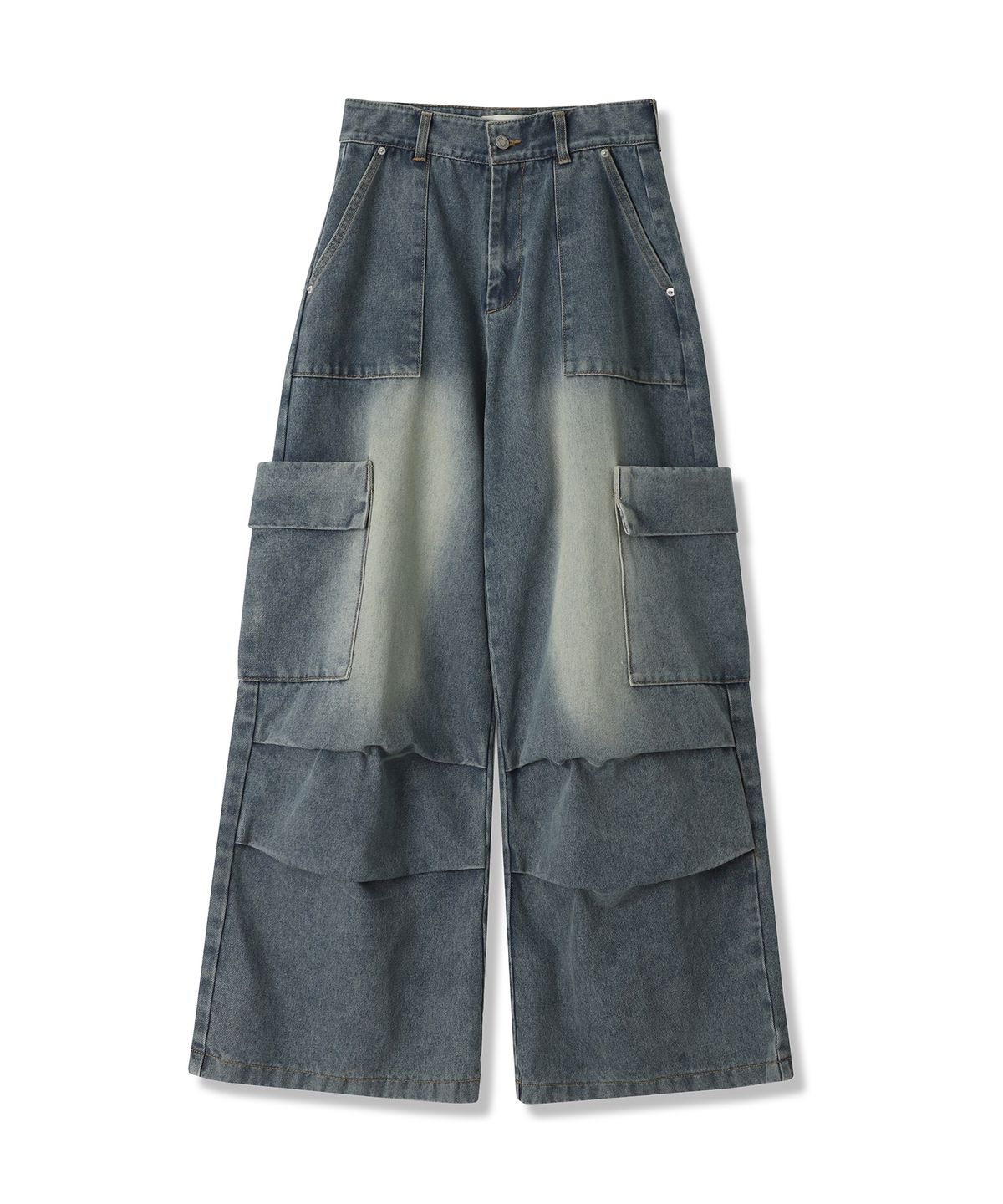 어반드레스(AVANDRESS) Accent Back String Pants BLUE