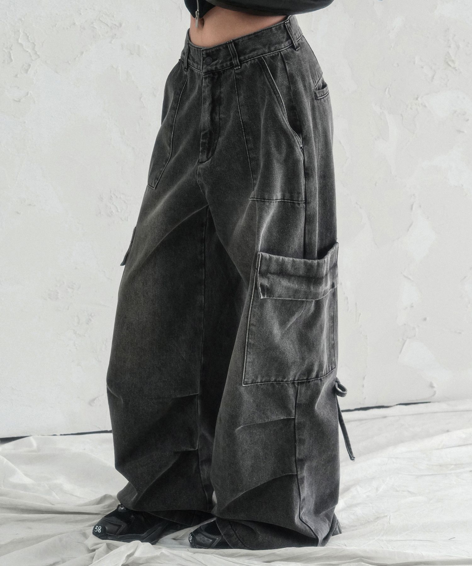 AVANDRESS ♥ Accent Back String Pants/追跡付 MUSINSA公式 | AVANDRESS Accent Back String Pants BLUE
