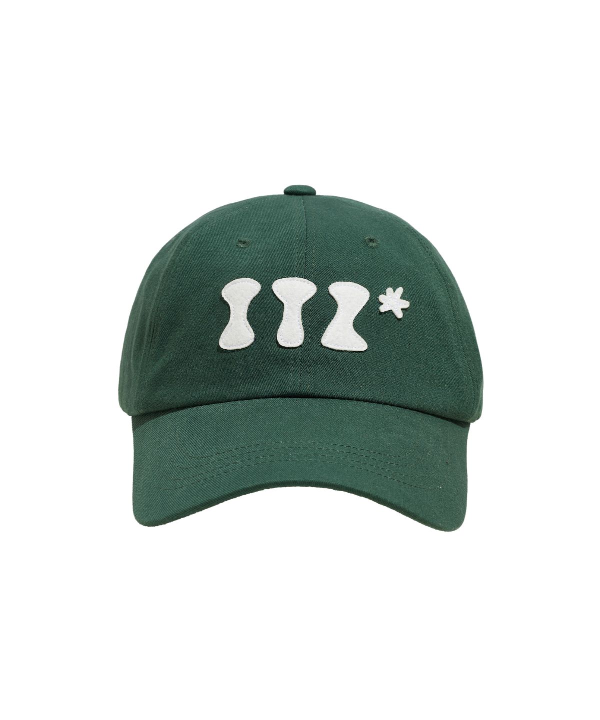 잇자바이브(ITZAVIBE) ITZ MINI LOGO BALL CAP - GREEN