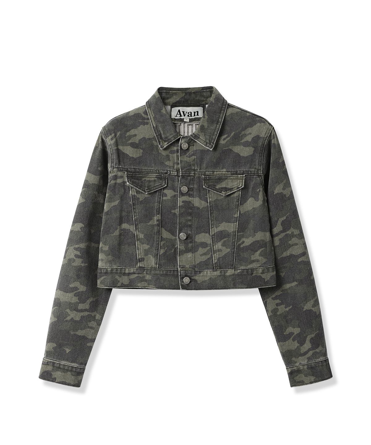 어반드레스(AVANDRESS) Camouflage Crop Jacket CAMO