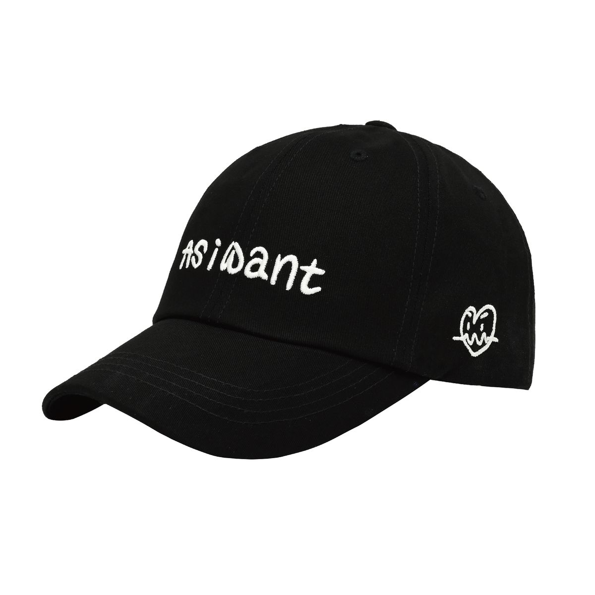 에즈아이원(ASIWANT) AIW LOGO BALL CAP BLACK