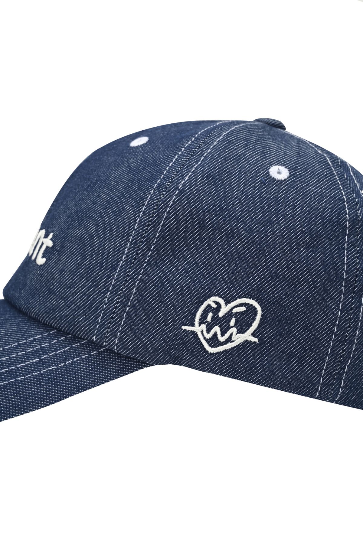 에즈아이원(ASIWANT) AIW LOGO BALL CAP DENIM