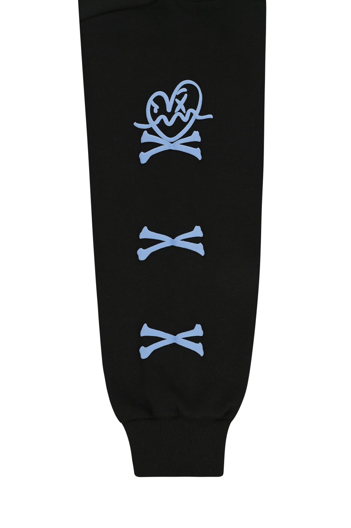 에즈아이원(ASIWANT) SKELETON HOODIE BLACK