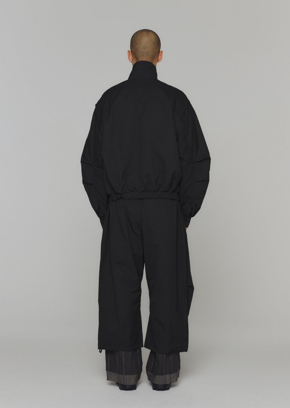 MUSINSA公式 | AMOMENTO PADDED COTTON NYLON JUMPER (2COLORS)