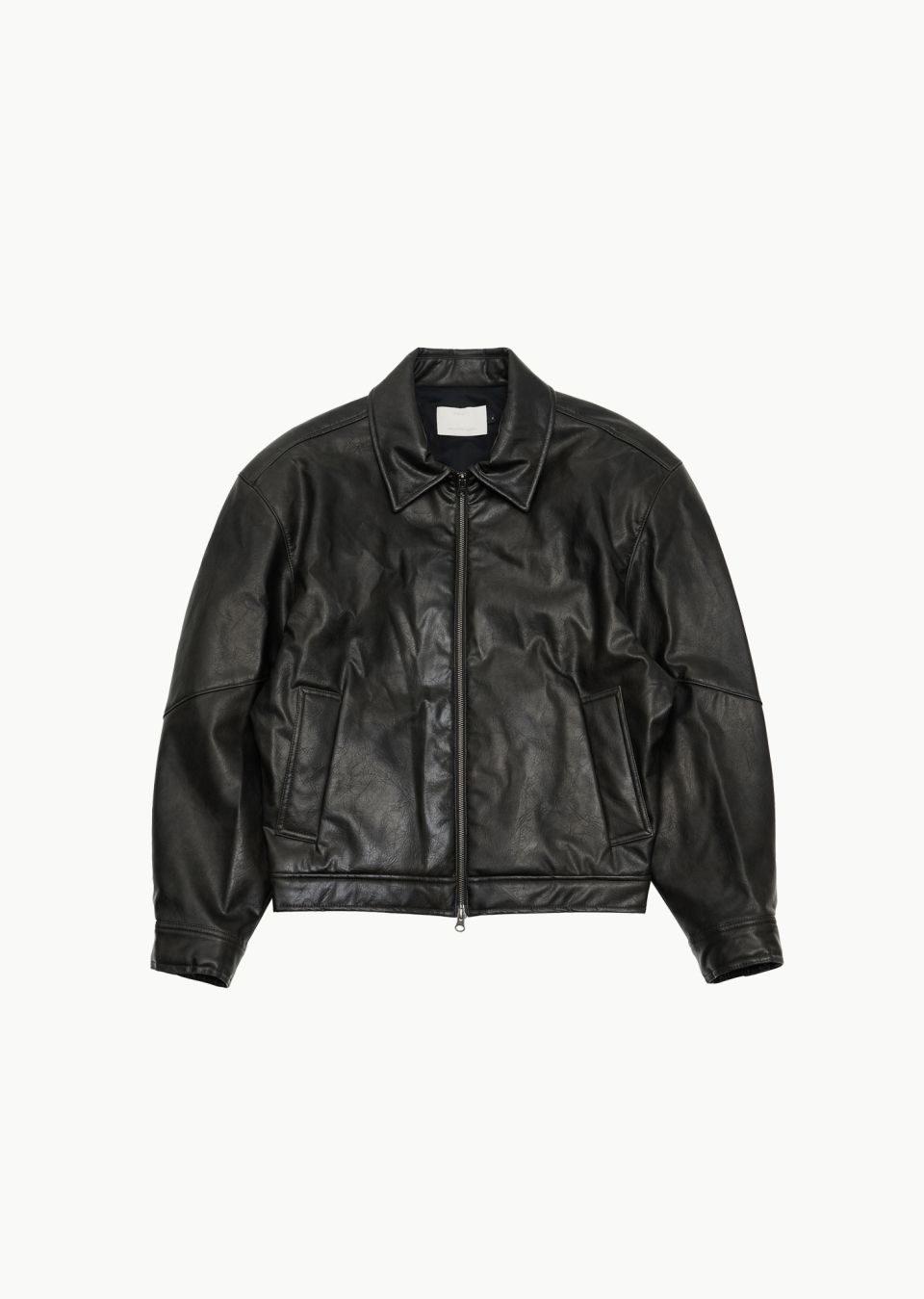 MUSINSA公式 | AMOMENTO VEGAN LEATHER BLOUSON