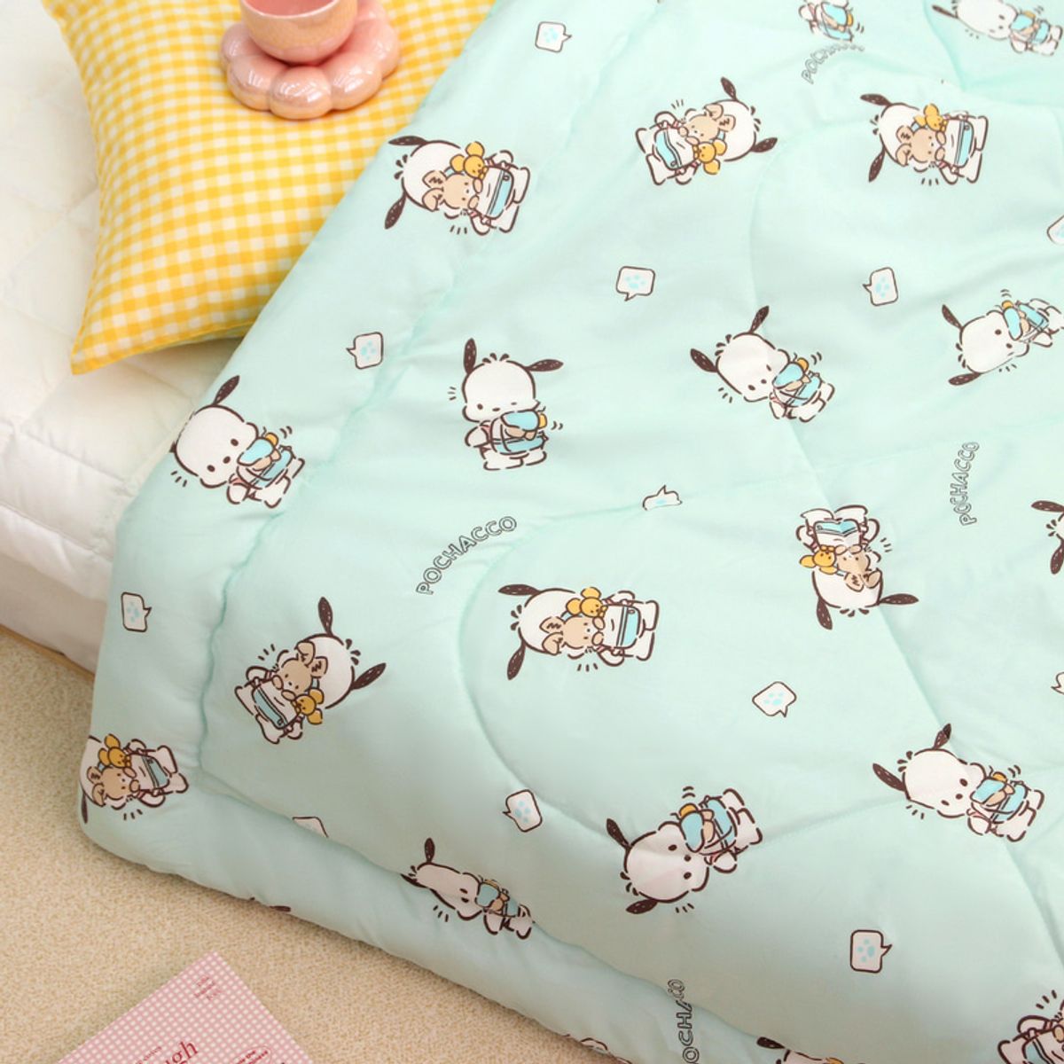 나라홈데코(NARAHOMEDECO) 산리오 포차코 차렵이불 뉴팔로우