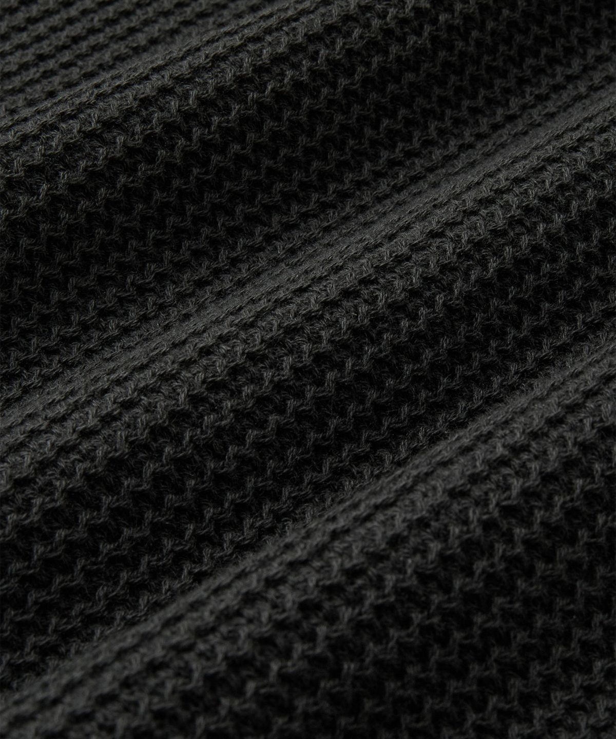 브랜디드(BRANDED) HARD TWIST LOUNGE POLO KNIT [GRAPHITE]