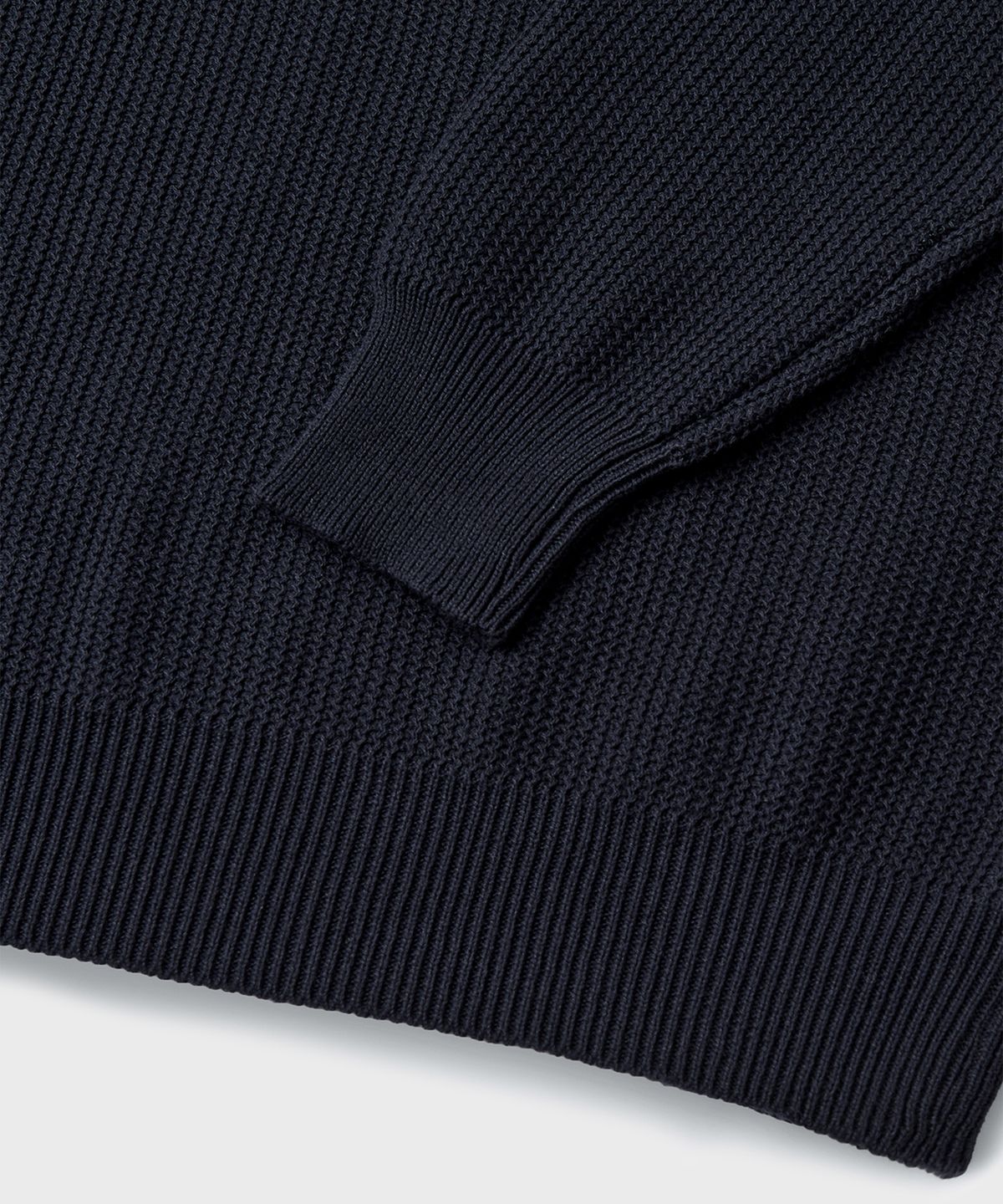 브랜디드(BRANDED) HARD TWIST LOUNGE POLO KNIT [INK NAVY]