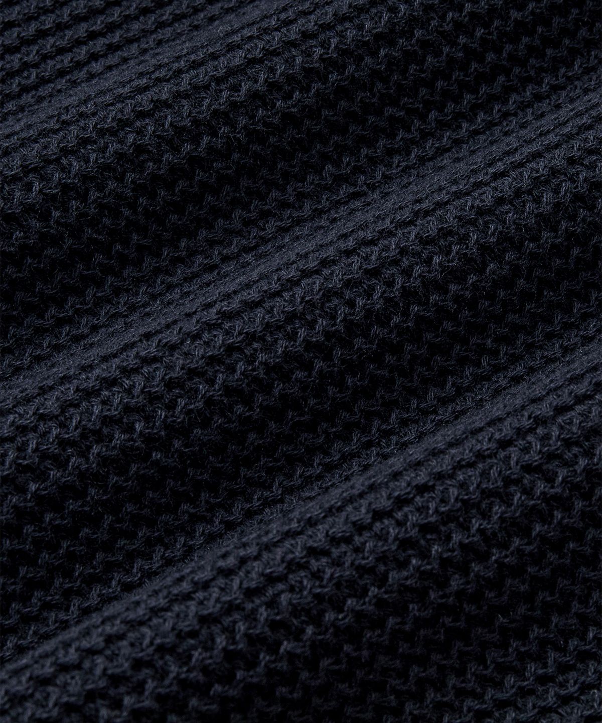브랜디드(BRANDED) HARD TWIST LOUNGE POLO KNIT [INK NAVY]